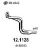 FIAT 4440983 Exhaust Pipe